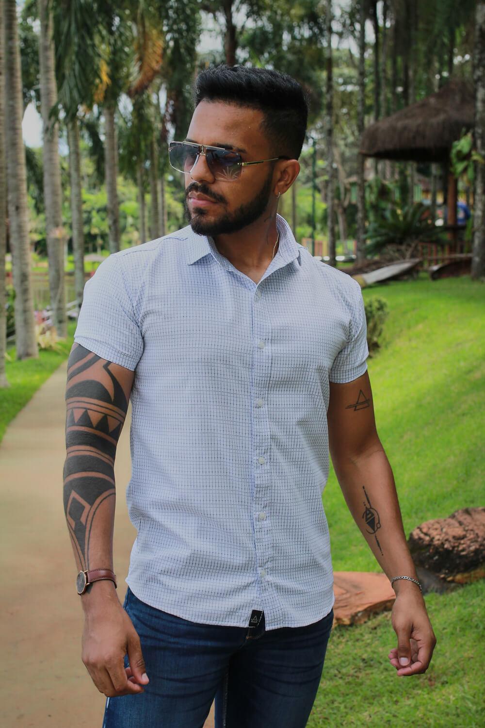 Camisa Slim Fit Ref 209 - invictacamisaria